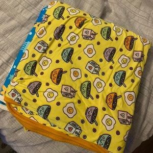 Kiki & Lulu let’s get cereal bamboo blanket